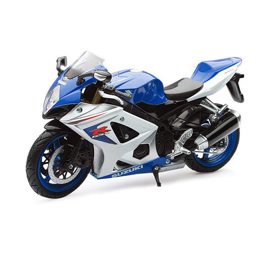 2008 Suzuki GSX-R1000 Blue Bike Motorcycle 1/12 by New Ray-0